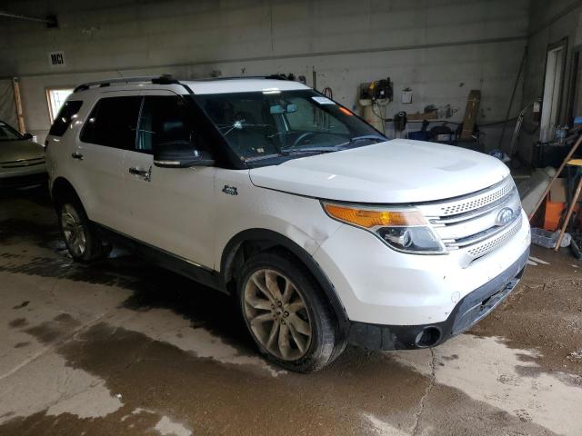 1FM5K7D8XDGA76861 - 2013 FORD EXPLORER XLT Սպիտակ լուսանկար 4