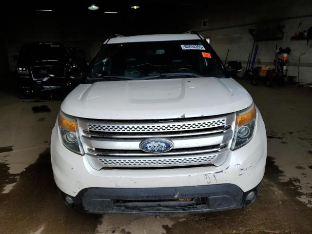 1FM5K7D8XDGA76861 - 2013 FORD EXPLORER XLT Սպիտակ լուսանկար 5