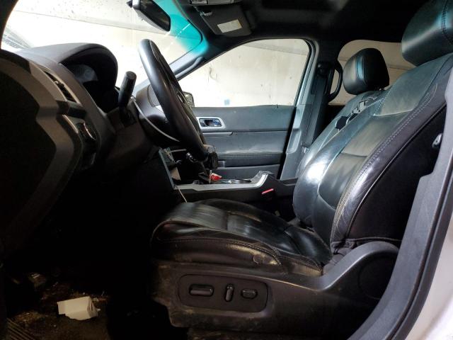 1FM5K7D8XDGA76861 - 2013 FORD EXPLORER XLT Սպիտակ լուսանկար 7