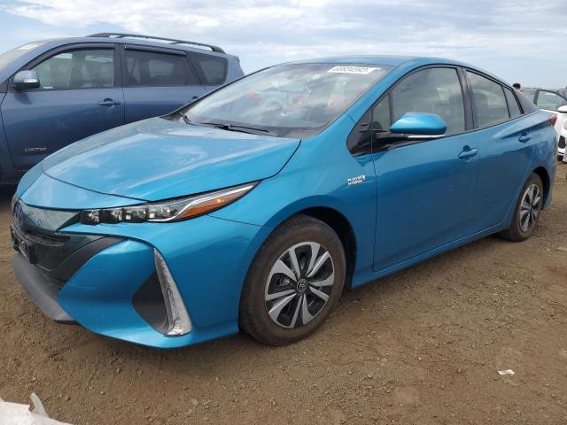 JTDKARFP9J3069963 - 2018 TOYOTA PRIUS PRIM ტურკოუსი ფოტო 1
