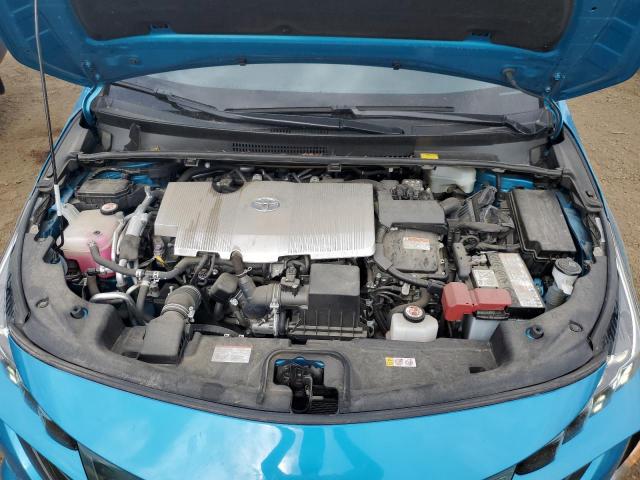 JTDKARFP9J3069963 - 2018 TOYOTA PRIUS PRIM ტურკოუსი ფოტო 11