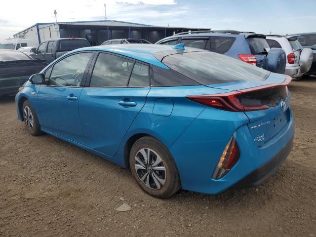 JTDKARFP9J3069963 - 2018 TOYOTA PRIUS PRIM ტურკოუსი ფოტო 2