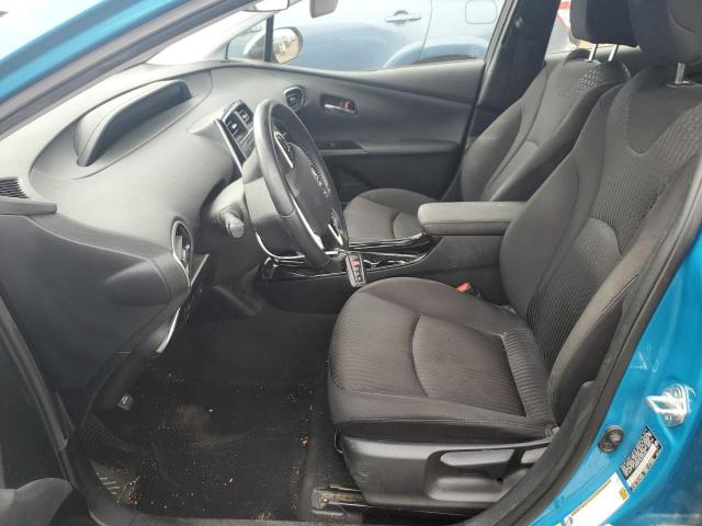JTDKARFP9J3069963 - 2018 TOYOTA PRIUS PRIM ტურკოუსი ფოტო 7