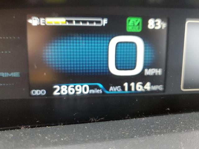 JTDKARFP9J3069963 - 2018 TOYOTA PRIUS PRIM ტურკოუსი ფოტო 9