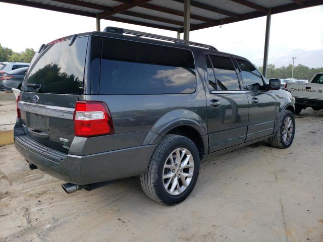 1FMJK1KT1GEF19997 - 2016 FORD EXPEDITION EL LIMITED GRAY photo 3