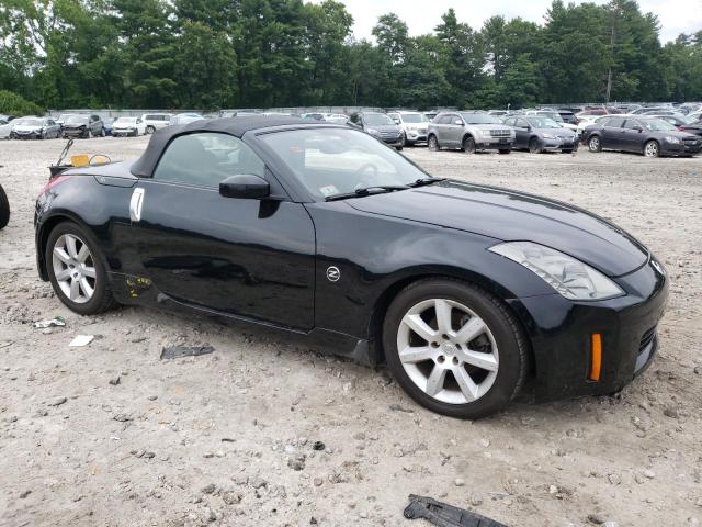 JN1AZ36A54T002572 - 2004 NISSAN 350Z ROADSTER BLACK photo 4