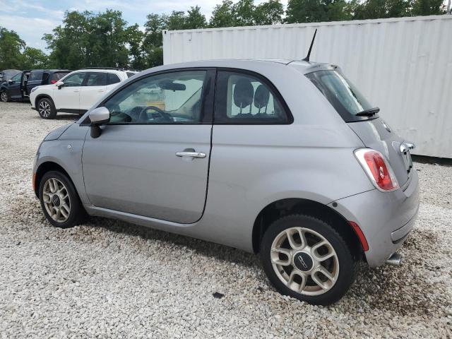 3C3CFFAR8FT667314 - 2015 FIAT 500 POP GRAY photo 2