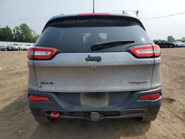 1C4PJMBS8FW724137 - 2015 JEEP CHEROKEE TRAILHAWK 银色 照片 6