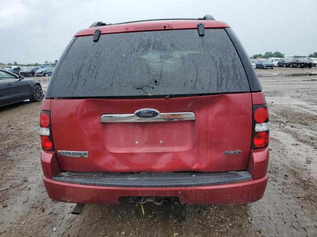 1FMEU73E08UB21718 - 2008 FORD EXPLORER XLT RED photo 6