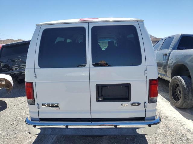 1FDSS3BL2EDA60997 - 2014 FORD ECONOLINE E350 SUPER DUTY WAGON WHITE photo 6