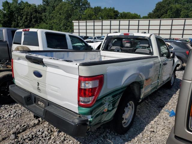 1FTMF1CB3MKE32658 - 2021 FORD F150 WHITE photo 3