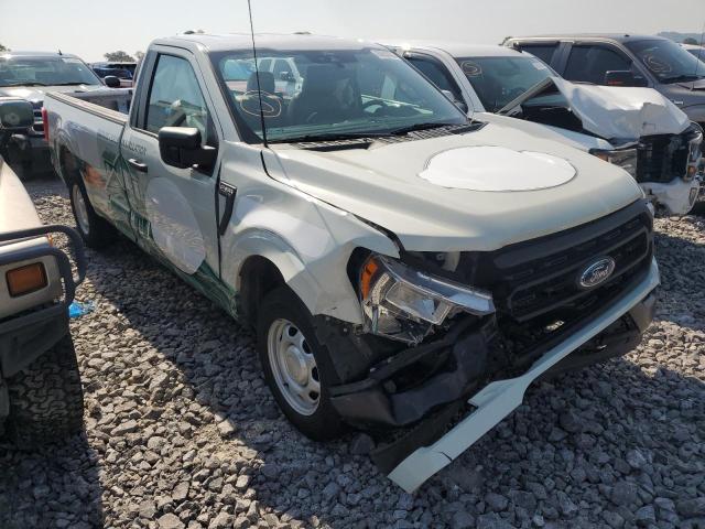 1FTMF1CB3MKE32658 - 2021 FORD F150 WHITE photo 4