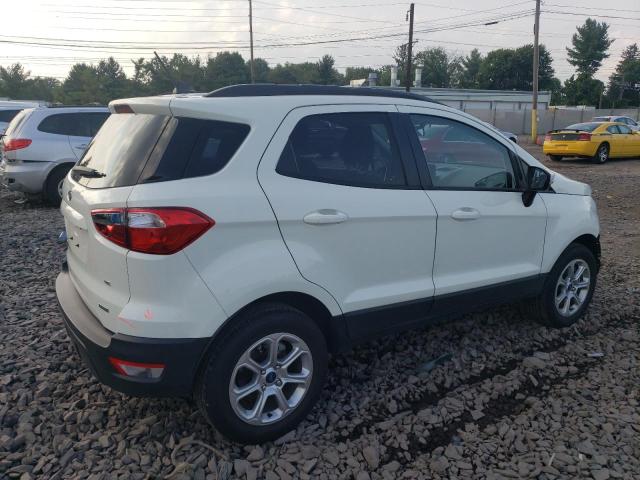 MAJ3S2GE4LC366508 - 2020 FORD ECOSPORT SE WHITE photo 3