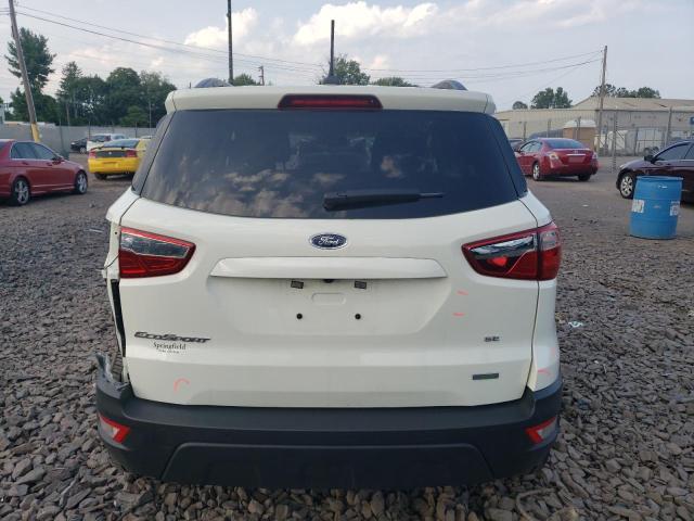 MAJ3S2GE4LC366508 - 2020 FORD ECOSPORT SE WHITE photo 6