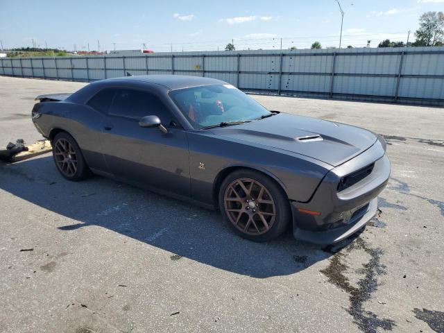 2C3CDZFJXFH740086 - 2015 DODGE CHALLENGER R/T SCAT PACK GRAY photo 4