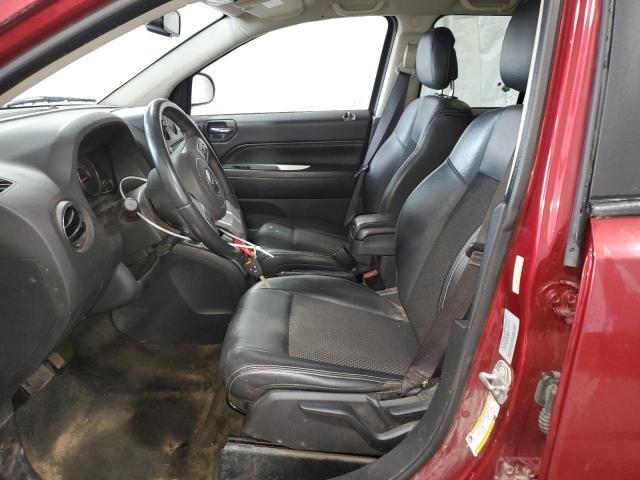 1C4NJDEBXGD724009 - 2016 JEEP COMPASS LATITUDE RED photo 7