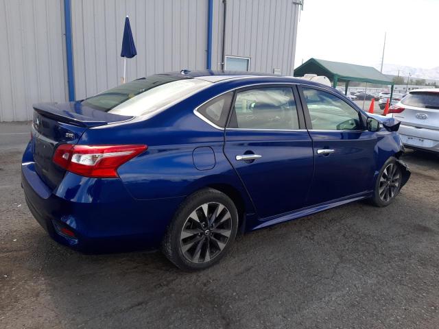 3N1AB7AP5KY311065 - 2019 NISSAN SENTRA S BLUE photo 3