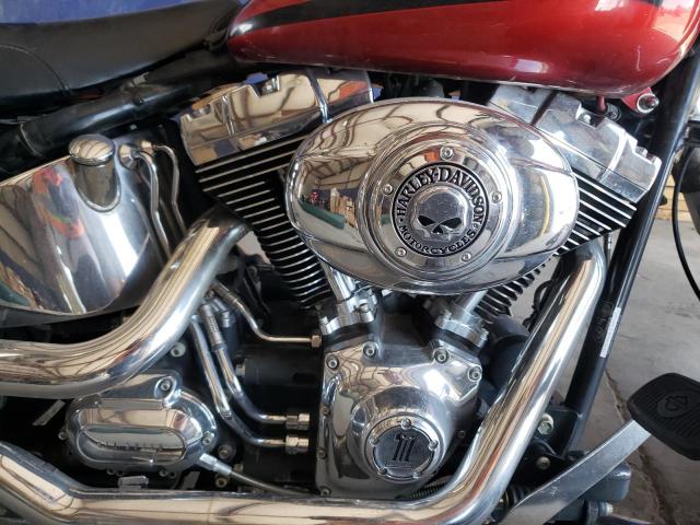 1HD1BX5148Y033281 - 2008 HARLEY-DAVIDSON FLSTF RED photo 7