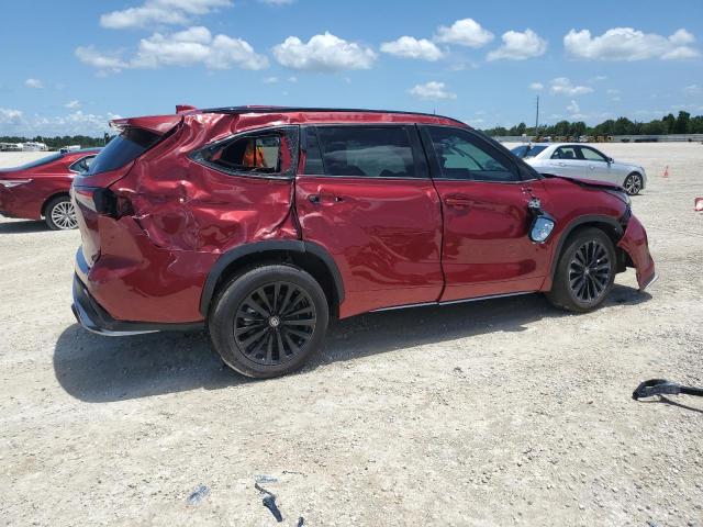 5TDKDRAH4PS025206 - 2023 TOYOTA HIGHLANDER L RED photo 3