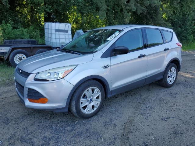 1FMCU0F72EUD62154 - 2014 FORD ESCAPE S SILVER photo 1