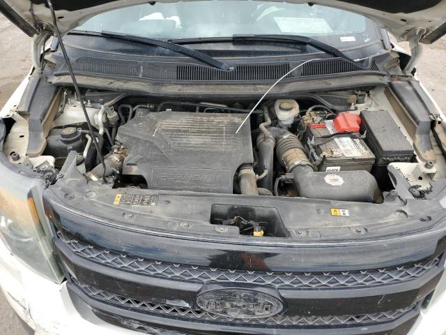 1FM5K8GT3FGA77424 - 2015 FORD EXPLORER SPORT თეთრი ფოტო 12