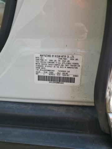 JN1AJ0HR5BM852945 - 2011 INFINITI EX35 BASE Սպիտակ լուսանկար 13