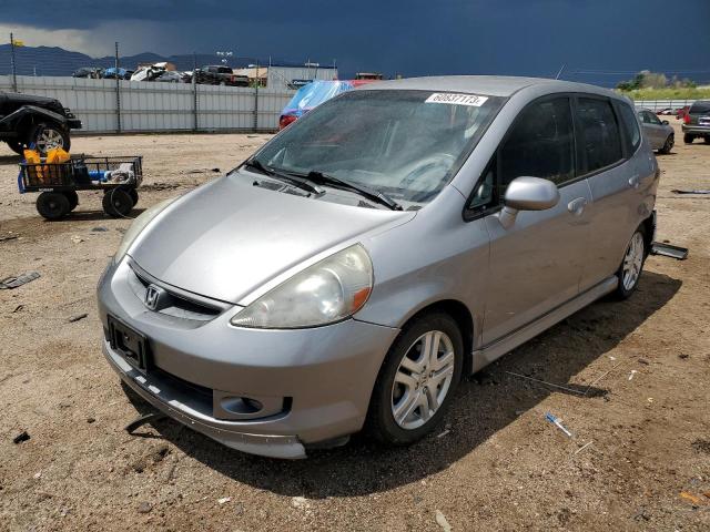 JHMGD37657S053093 - 2007 HONDA FIT S 银色 照片 1