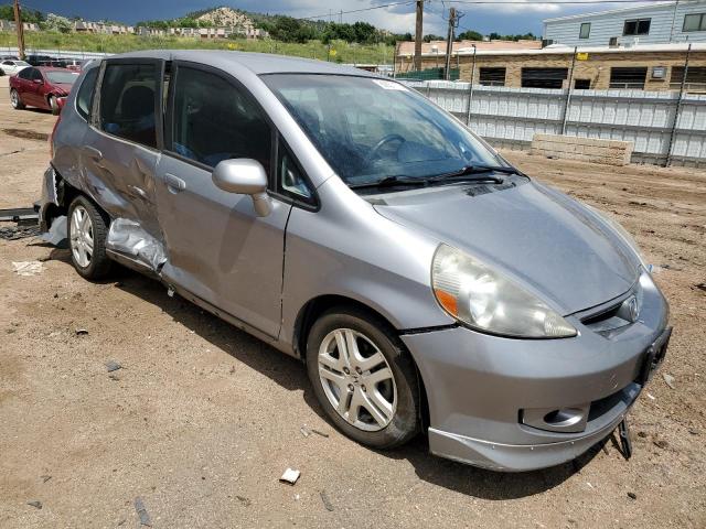 JHMGD37657S053093 - 2007 HONDA FIT S 银色 照片 4