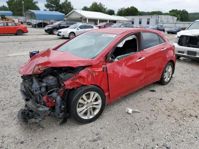 KMHD35LE1DU088015 - 2013 HYUNDAI ELANTRA GT RED photo 1