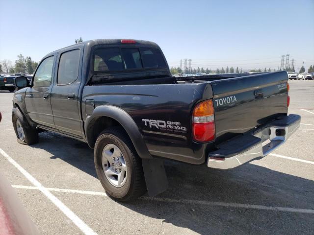 5TEGN92N74Z458203 - 2004 TOYOTA TACOMA DOUBLE CAB PRERUNNER BLACK photo 2