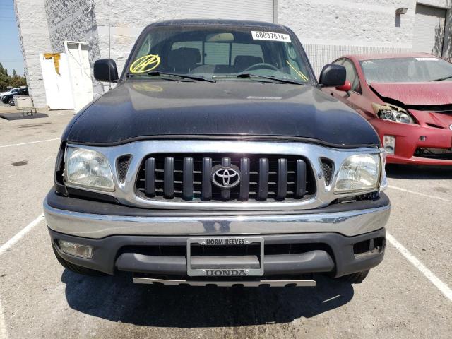 5TEGN92N74Z458203 - 2004 TOYOTA TACOMA DOUBLE CAB PRERUNNER BLACK photo 5