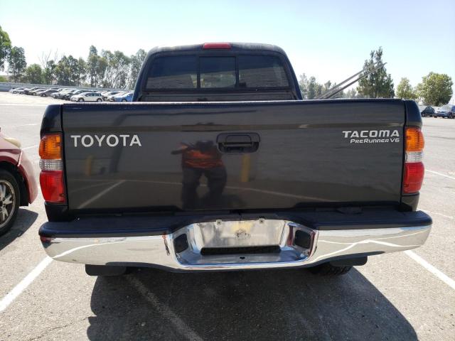 5TEGN92N74Z458203 - 2004 TOYOTA TACOMA DOUBLE CAB PRERUNNER BLACK photo 6