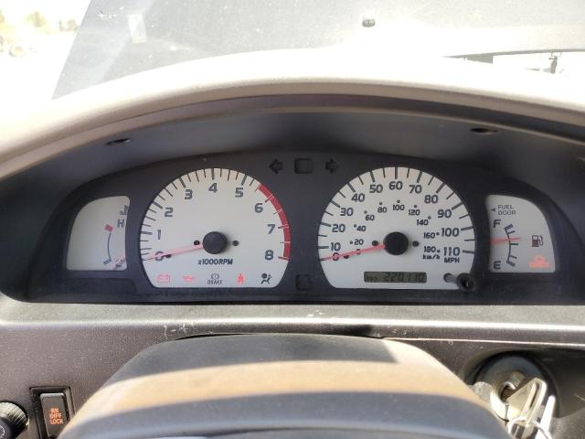 5TEGN92N74Z458203 - 2004 TOYOTA TACOMA DOUBLE CAB PRERUNNER BLACK photo 9