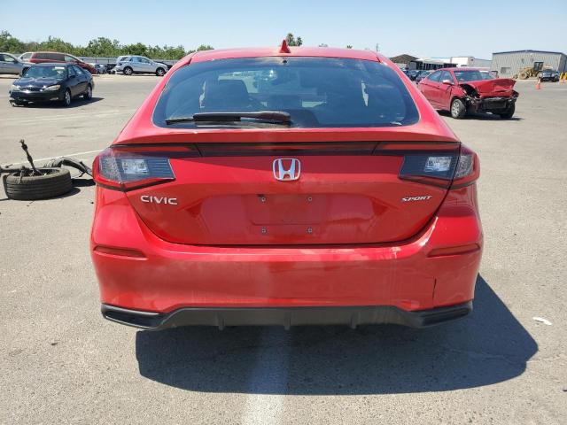19XFL2H81NE021719 - 2022 HONDA CIVIC SPORT RED photo 6