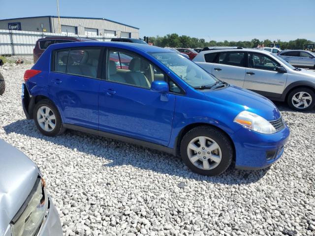 3N1BC13E09L406974 - 2009 NISSAN VERSA S BLUE photo 4