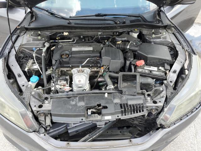 1HGCR2F33DA268008 - 2013 HONDA ACCORD LX GRAY photo 11