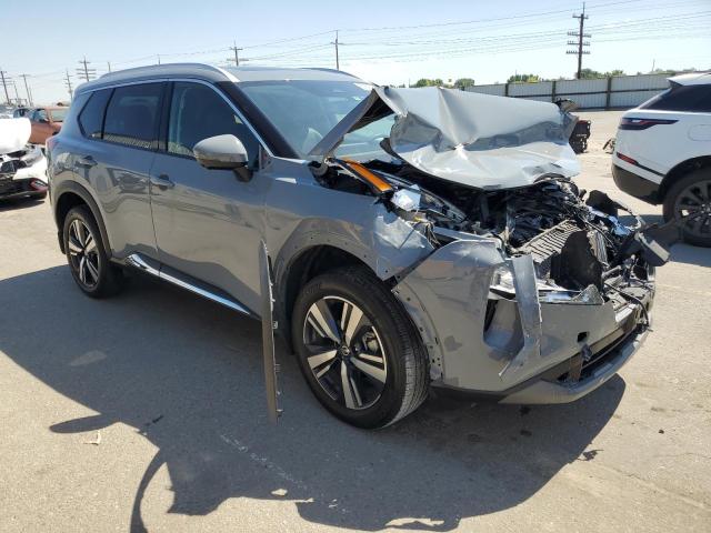 5N1AT3CB6MC840343 - 2021 NISSAN ROGUE SL GRAY photo 4