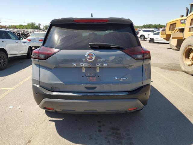 5N1AT3CB6MC840343 - 2021 NISSAN ROGUE SL GRAY photo 6