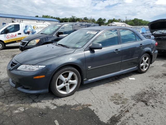 1YVHP80D055M57959 - 2005 MAZDA 6 S GRAY photo 1