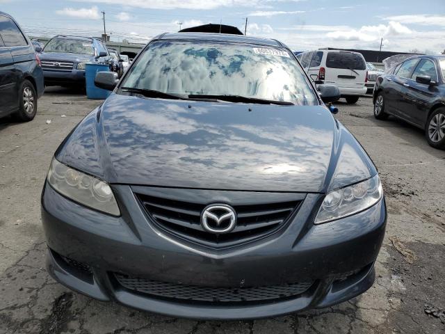 1YVHP80D055M57959 - 2005 MAZDA 6 S GRAY photo 5