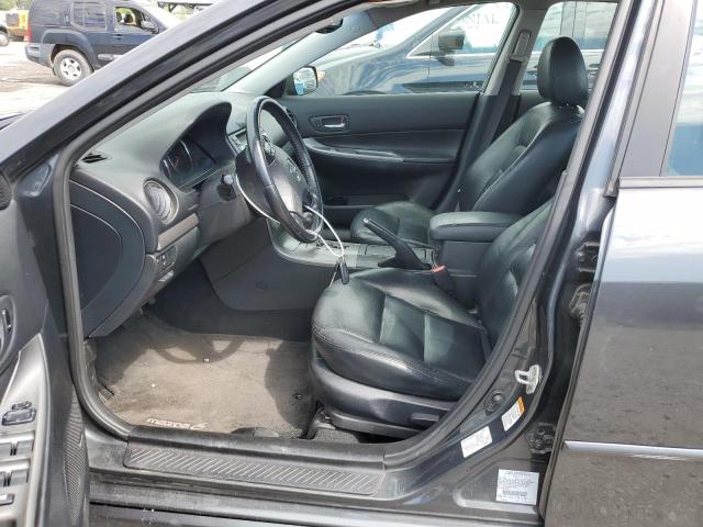 1YVHP80D055M57959 - 2005 MAZDA 6 S GRAY photo 7