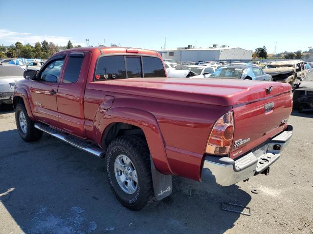 5TEUU42N96Z183297 - 2006 TOYOTA TACOMA ACCESS CAB წითელი ფოტო 2