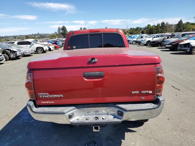 5TEUU42N96Z183297 - 2006 TOYOTA TACOMA ACCESS CAB წითელი ფოტო 6