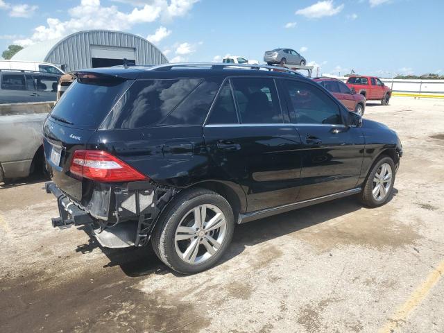 4JGDA5HB9FA518611 - 2015 MERCEDES-BENZ ML 350 4MATIC BLACK photo 3