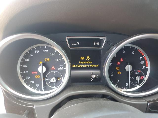 4JGDA5HB9FA518611 - 2015 MERCEDES-BENZ ML 350 4MATIC BLACK photo 9