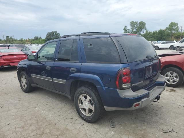 1GNDT13S222474669 - 2002 CHEVROLET TRAILBLAZE BLUE photo 2