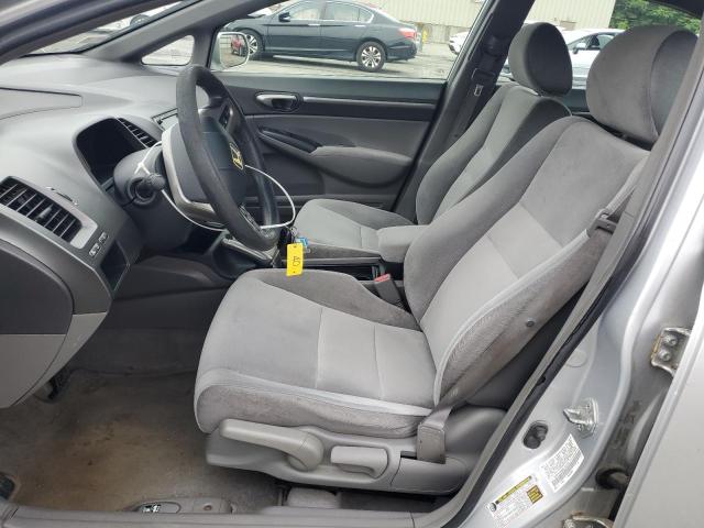 1HGFA16858L101220 - 2008 HONDA CIVIC EX SILVER photo 7