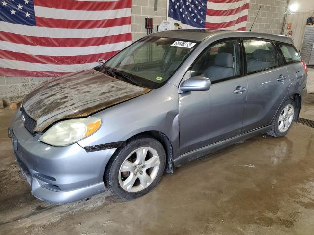 2T1KR32E24C207753 - 2004 TOYOTA COROLLA MA XR BLUE photo 1