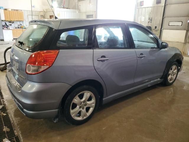 2T1KR32E24C207753 - 2004 TOYOTA COROLLA MA XR BLUE photo 3