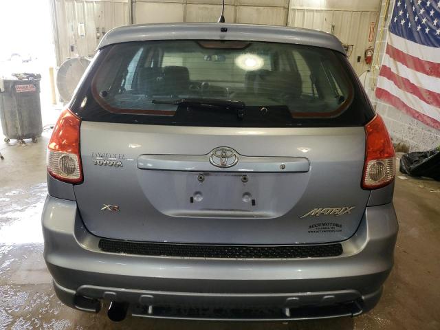 2T1KR32E24C207753 - 2004 TOYOTA COROLLA MA XR BLUE photo 6